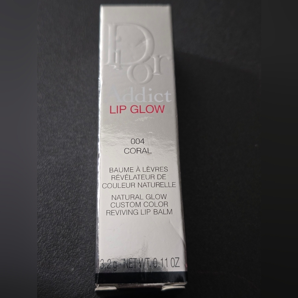 Dior Addict Lip Glow, Coral 004, NIB - Picture 3 of 4